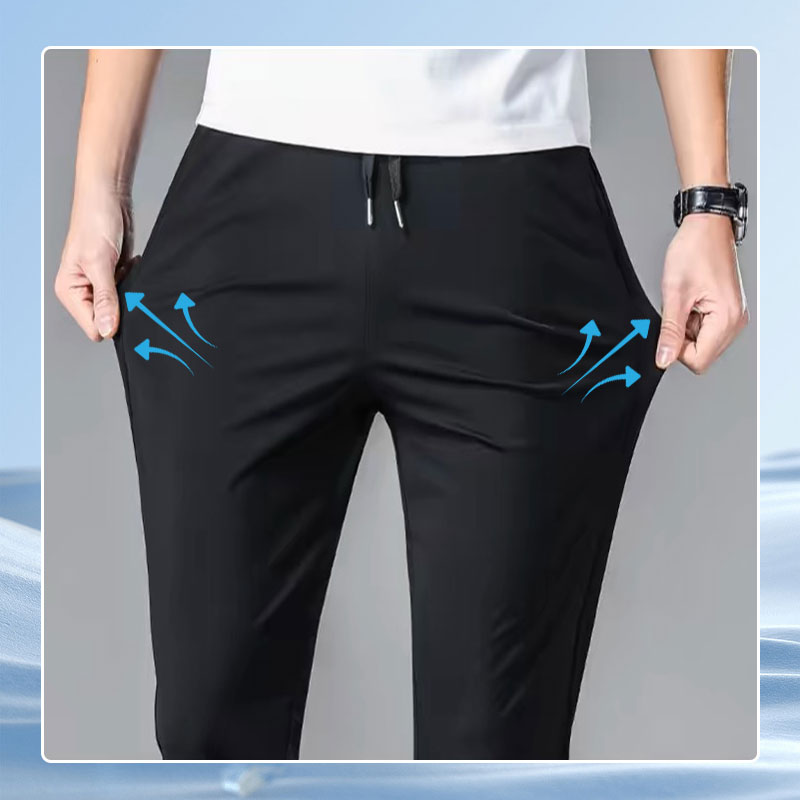 🔥Men's Elastic Waist Pants-6