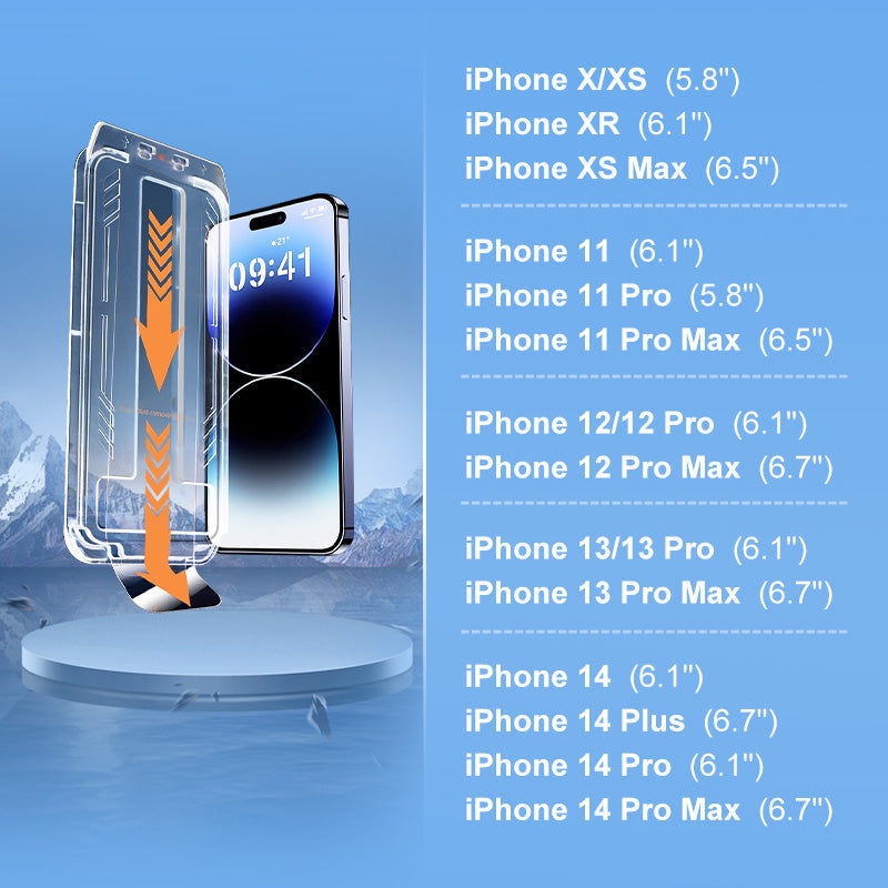 💥Limited time 50% off🔥 iPhone Tempered Anti-Peeking Screen Protector - No Bubbles No Dust-8