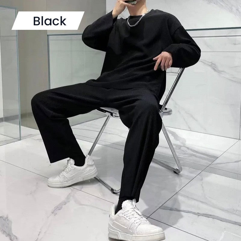 ⏳Limited Sale 53% OFF🌸Men’s Long Sleeve 2-Piece Set-12