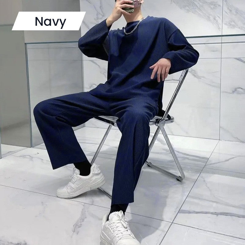⏳Limited Sale 53% OFF🌸Men’s Long Sleeve 2-Piece Set-13