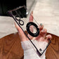 Ultra-Thin Transparent Phone Case with Magnetic Ring for Samsung-4