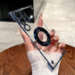 Ultra-Thin Transparent Phone Case with Magnetic Ring for Samsung-8