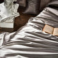 ✅Free Shipping✈️Luxury Pure Mulberry Silk Bedding Four Piece Set-16