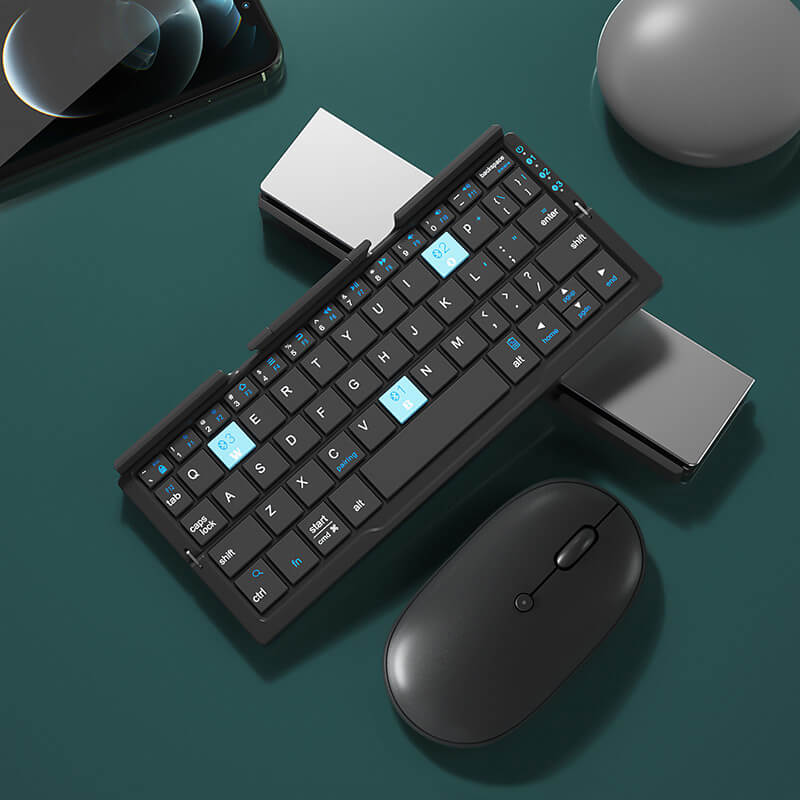 Mini foldable keyboard for phone/pad/laptop-8