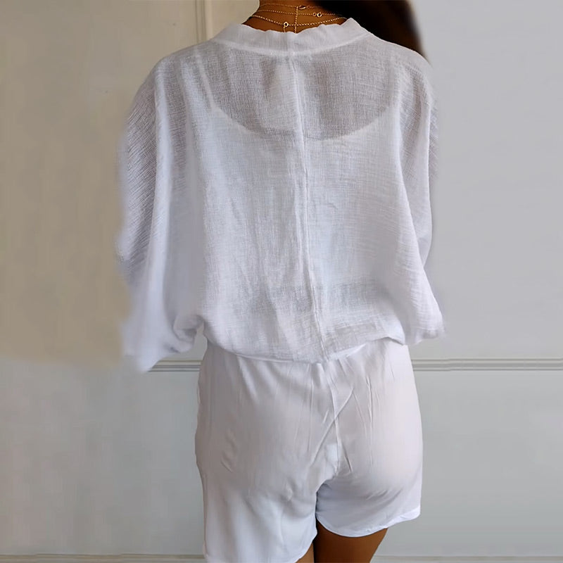 💥50% OFF💥2024 New Plus Size Women's   Batwing Sleeves Cardigan-7