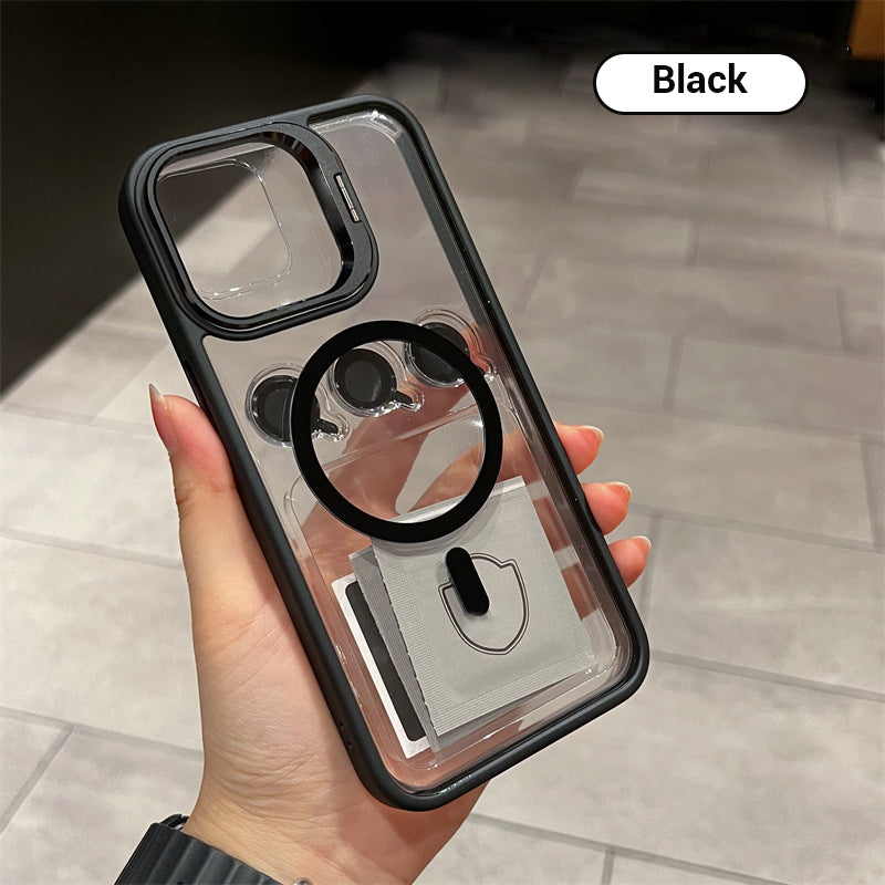 Magnetic Phone Case with Stand for iPhone Series-6