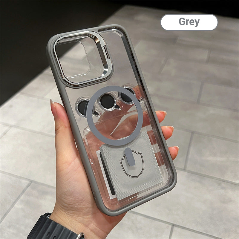 Magnetic Phone Case with Stand for iPhone Series-7