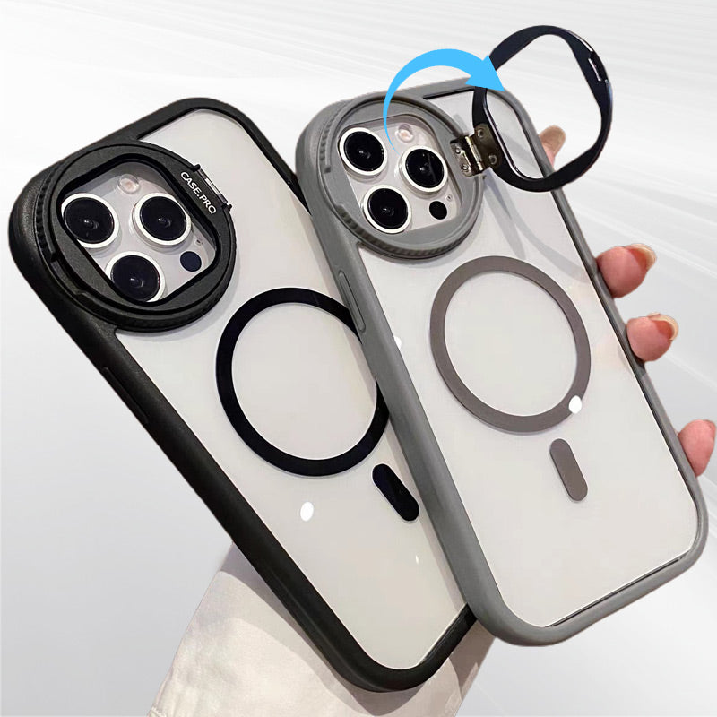 Magnetic Phone Case with Stand for iPhone Series-5