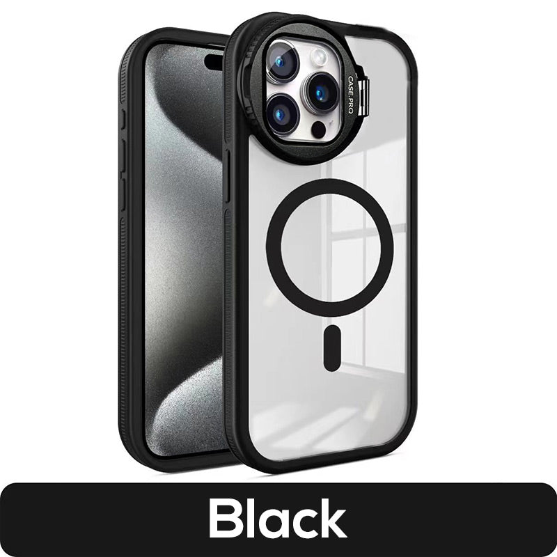 Magnetic Phone Case with Stand for iPhone Series-8