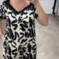 🌷Limited Time 52% OFF💞Shoulder V-Neck Fashionable Breathable Dress-7