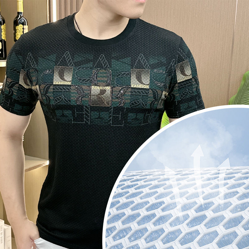 🔥Limited time clearance sale⏳ Men's Printed T-Shirt-7