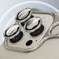 Special-Shaped Metal Corner Pad Anti-Fall Phone Case for iPhone (Free lens film)-4