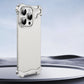 Special-Shaped Metal Corner Pad Anti-Fall Phone Case for iPhone (Free lens film)-14