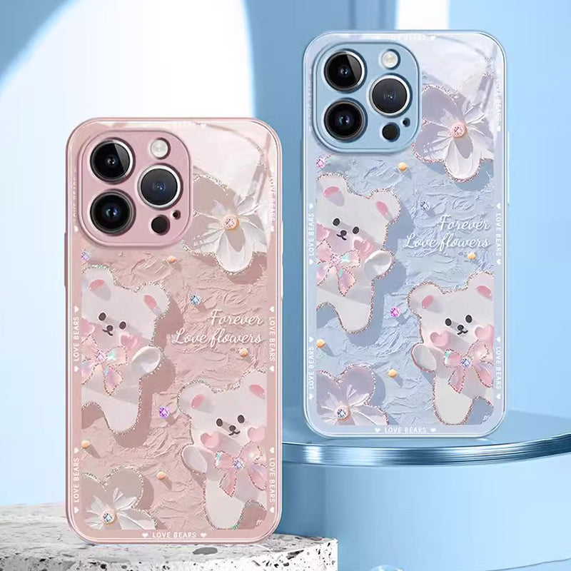 💥Limited time 50% off🔥Durable Stylish Adorable Bear Phone Case for iPhone-2