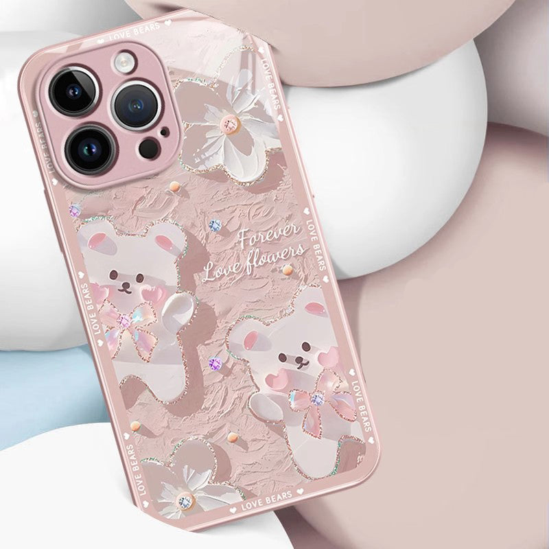 💥Limited time 50% off🔥Durable Stylish Adorable Bear Phone Case for iPhone-1