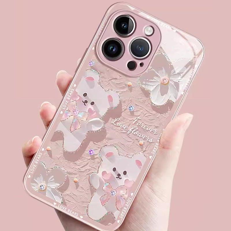 💥Limited time 50% off🔥Durable Stylish Adorable Bear Phone Case for iPhone-3
