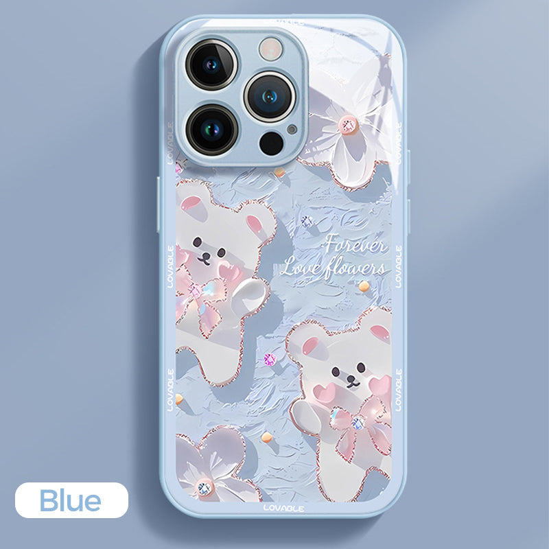 💥Limited time 50% off🔥Durable Stylish Adorable Bear Phone Case for iPhone-8
