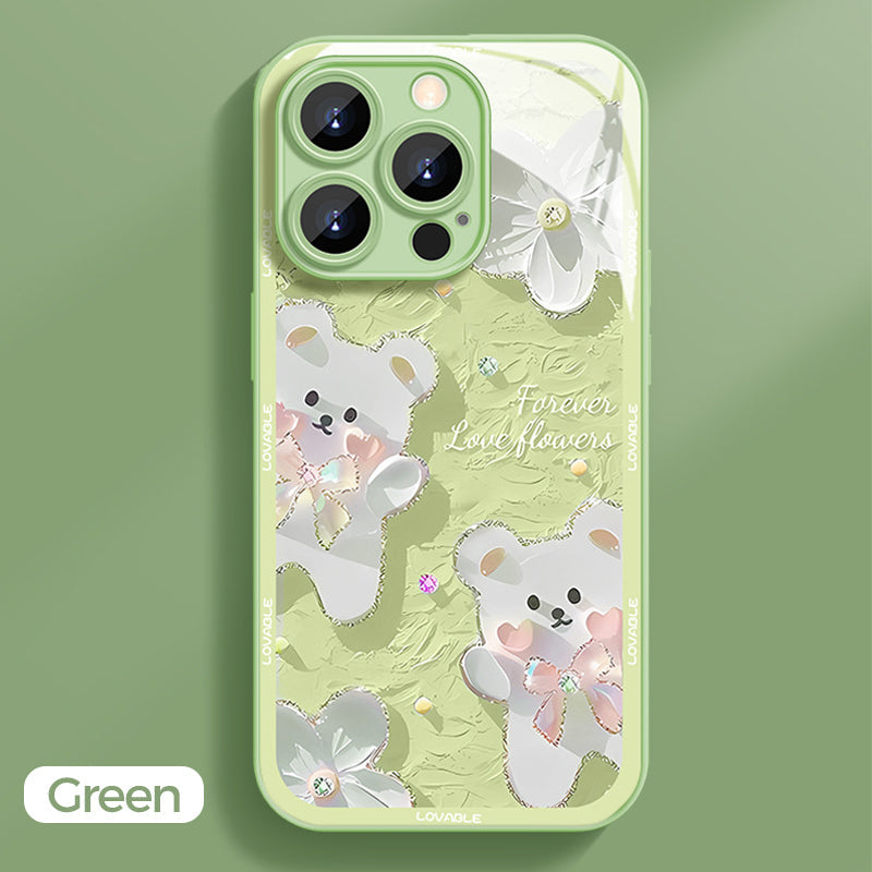 💥Limited time 50% off🔥Durable Stylish Adorable Bear Phone Case for iPhone-10