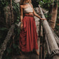 Hot Sale 60% OFF💃Women's Casual Skirt with Side Drawstrings-1