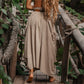 Hot Sale 60% OFF💃Women's Casual Skirt with Side Drawstrings-7
