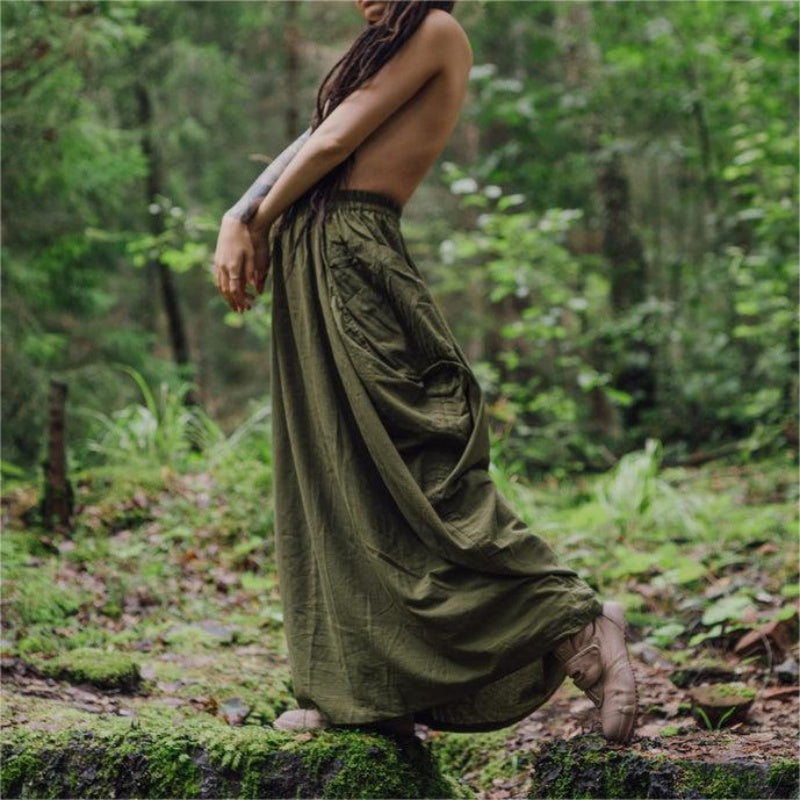 Hot Sale 60% OFF💃Women's Casual Skirt with Side Drawstrings-21