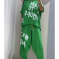 ✨New Arrival✨Women’s Casual Loose Fit Two-Piece T-Shirt & Pants Set-5