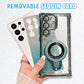 Magnetic Glitter Phone Case For Samsung-4