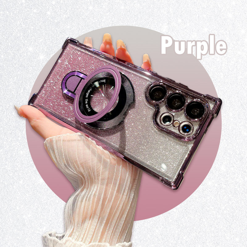 Magnetic Glitter Phone Case For Samsung-8