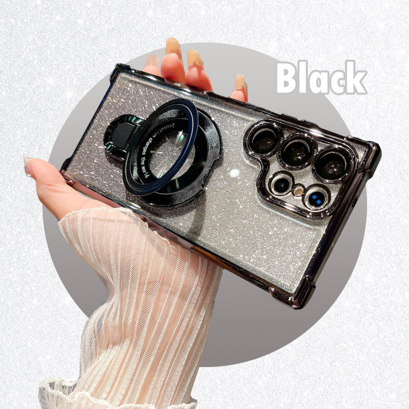 Magnetic Glitter Phone Case For Samsung-9