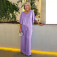 💥BEST SELLING 54%OFF🌷Plus Size Double Layer 2-Piece Set-3