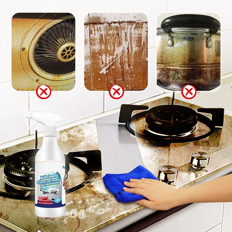 Kitchen Stubborn Grease & Grime Cleaner-1