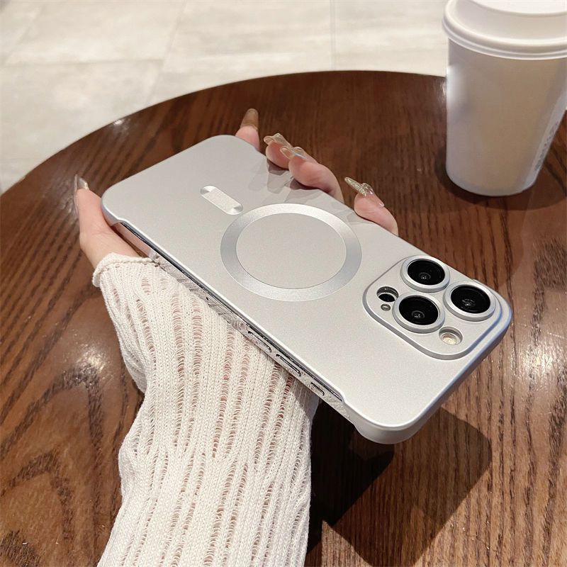 Slim Frameless Magnetic Phone Case for iPhone-2