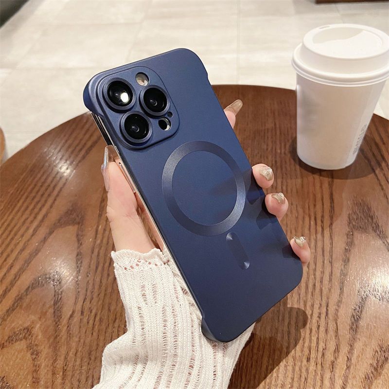 Slim Frameless Magnetic Phone Case for iPhone-7