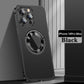 Magnetic Attraction Spring Buckle Metal Frame Case Cover For iPhone-3