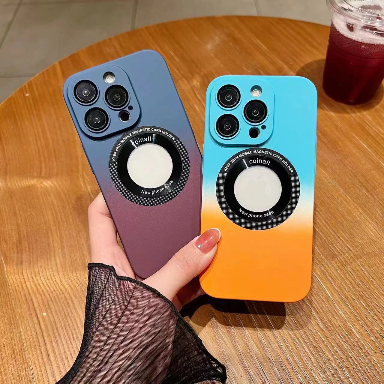 Gradient Magnetic Charging Case for iPhone-1