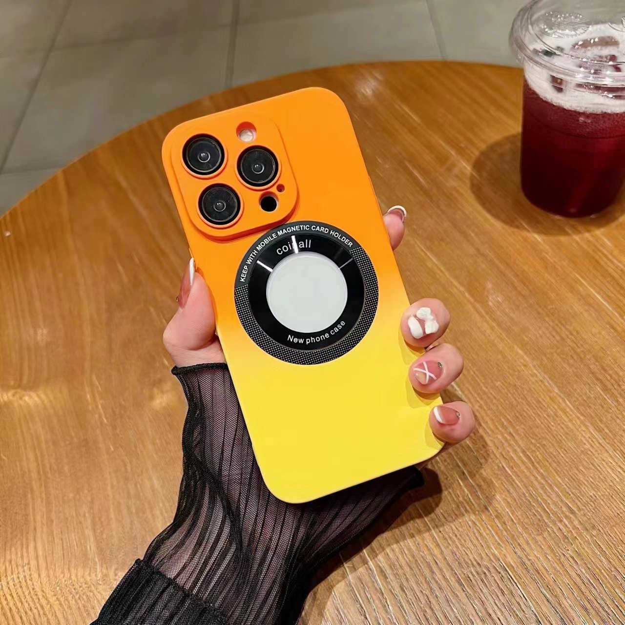 Gradient Magnetic Charging Case for iPhone-6