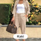 🍁Autumn New Releases🍁Women's cotton linen long sleeve blouse and pants set-10