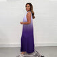 💃 Hot Sale 62% off- Gradient Pleated Sleeveless Dress💖-5