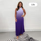 💃 Hot Sale 62% off- Gradient Pleated Sleeveless Dress💖-10