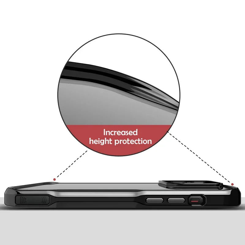 Luxury Acrylic Transparent Electroplated Soft Frame Case-2