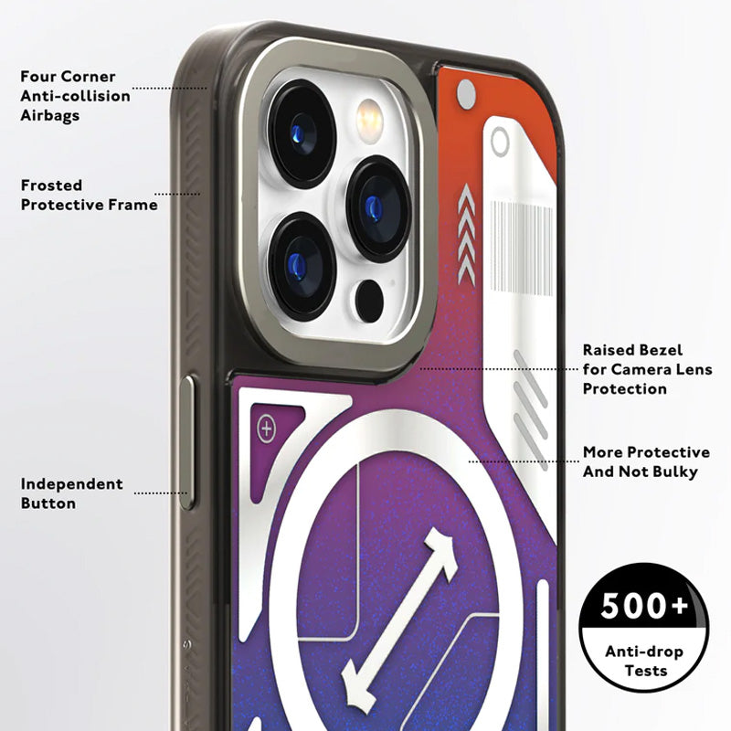 Galaxy Quicksand Luminous iPhone14/15 Case-5