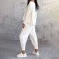 🌷Limited time sale💞 Round-Neck Long-Sleeved Top ＆ Pants 2-Piece Set-3
