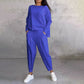 🌷Limited time sale💞 Round-Neck Long-Sleeved Top ＆ Pants 2-Piece Set-13