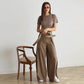 🔥Summer Sale🔥Women's Tie Knot Wide Leg Pants-2