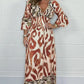 🦋Breathable Fashion V-Neck A-Line Long Dress🔥Hot Sale - 61% OFF🔥-3