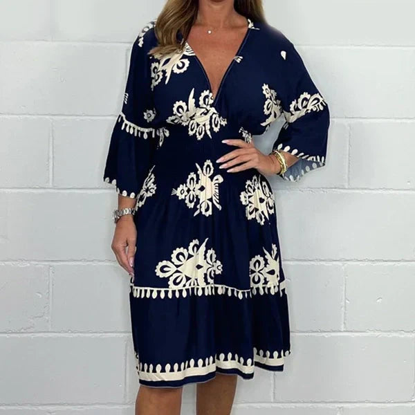 🌷Limited Time 51% OFF💞Women's  Printed Dress-8