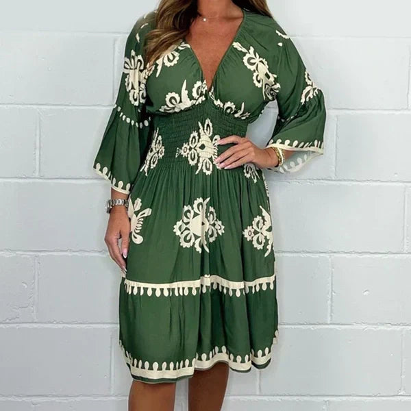 🌷Limited Time 51% OFF💞Women's  Printed Dress-6