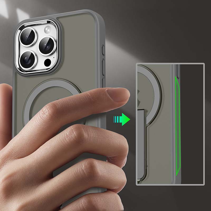 💥Limited time 50% off🔥Magnetic KickStand Shockproof Phone Case for iPhone 15-11 Series-1