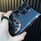 Transparent Anti-Drop Phone Case with Rotating Stand for Galaxy Series-3