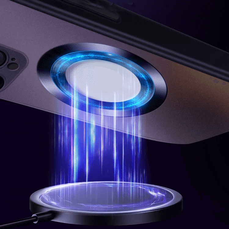 2024 NEW Magnetic AG Glass Frosted Case With Camera Lens Protector For iPhone 15 14 13-2